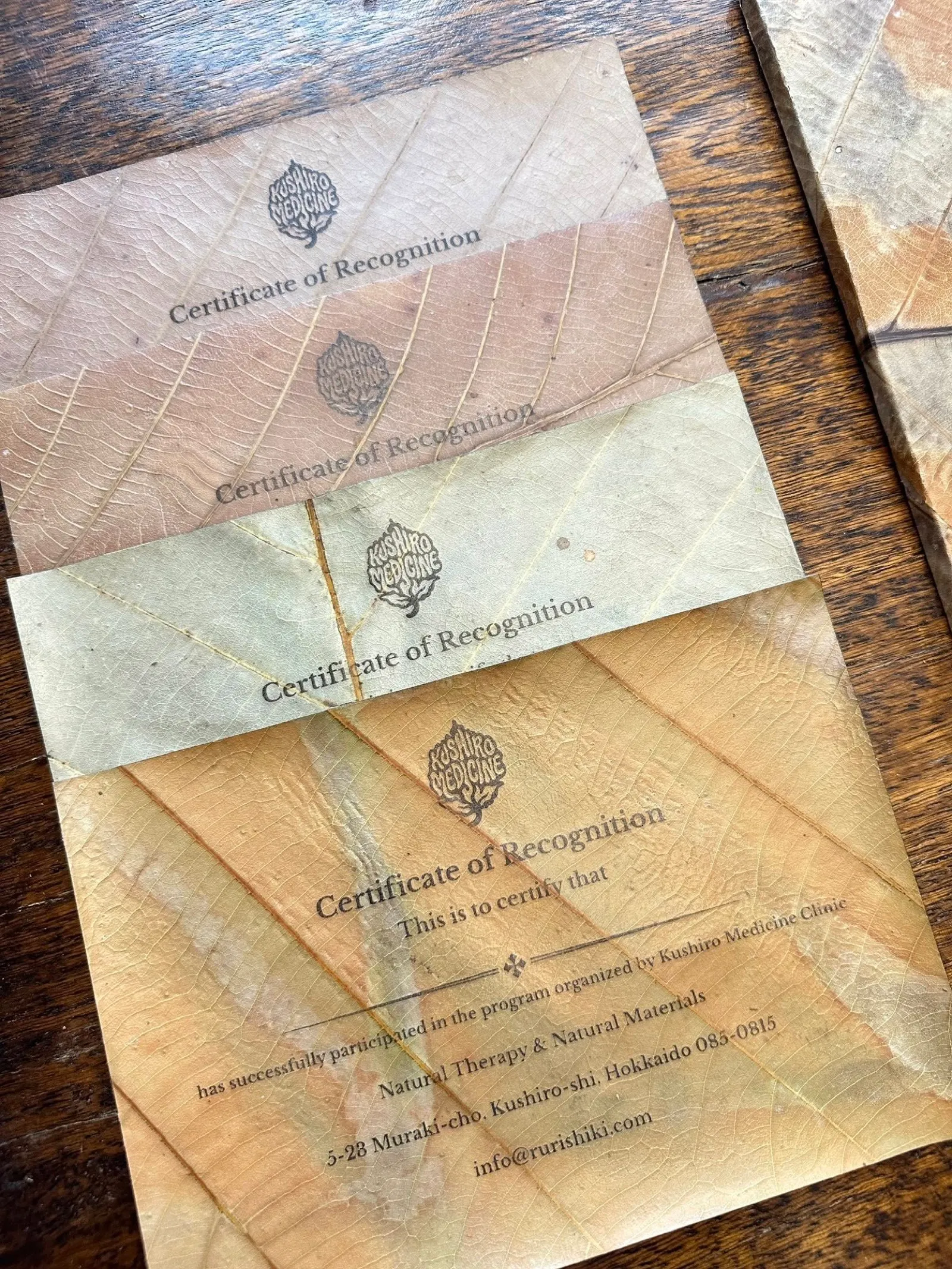 Leaf Postcard